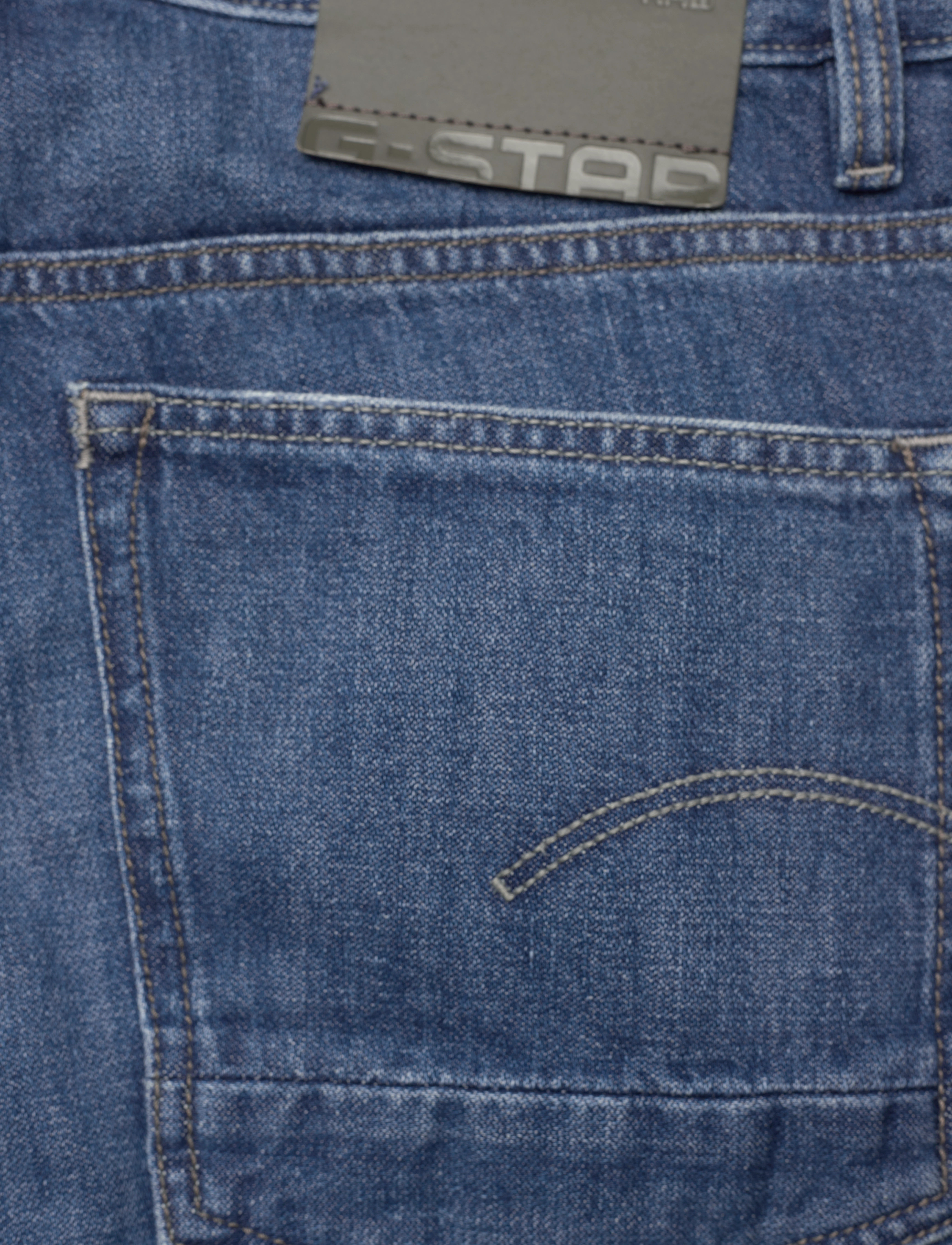 G-Star - Triple A Regular Straight - faded capri - 4