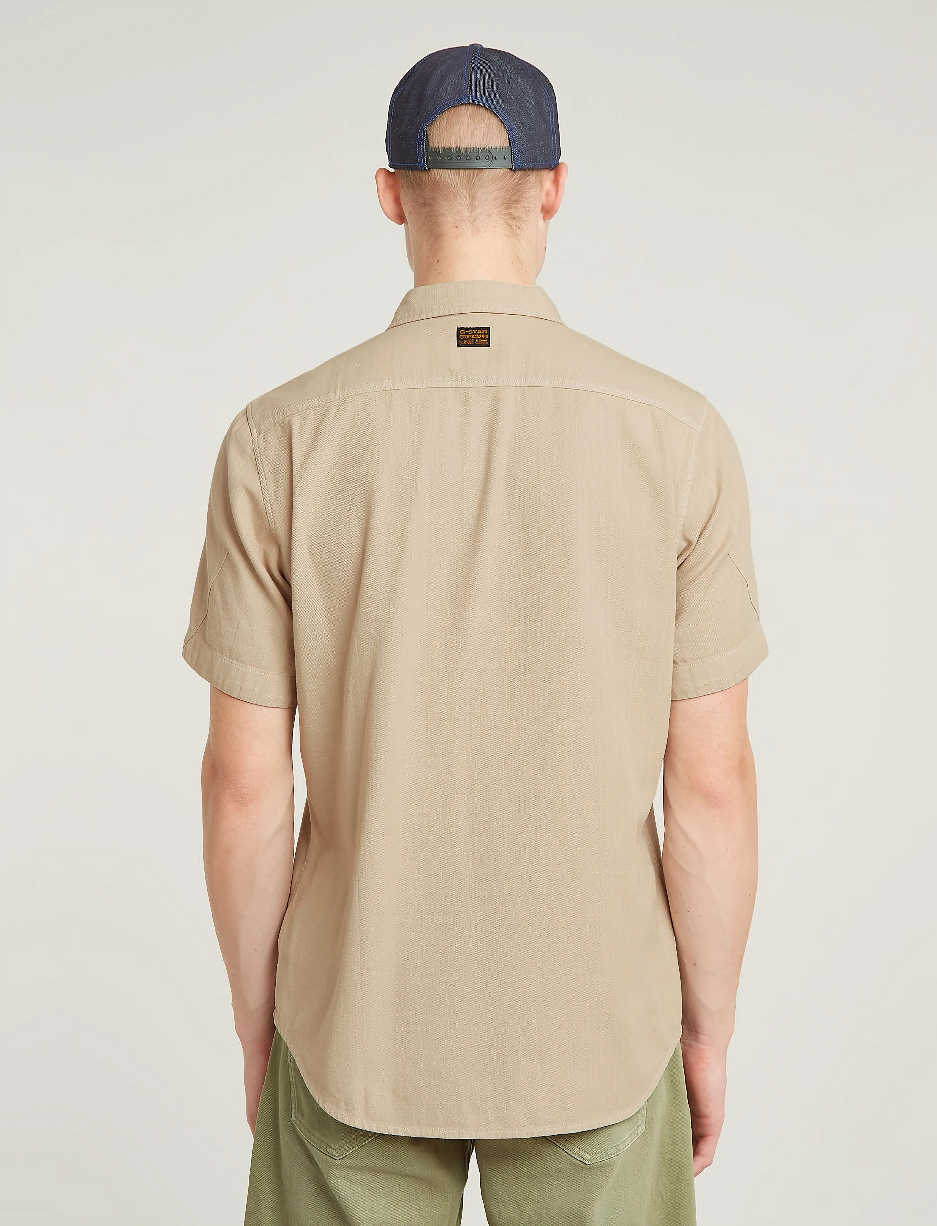 G-Star - Marine Slim Shirt s\s - marškiniai trumpomis rankovėmis - dk brick gd - 3