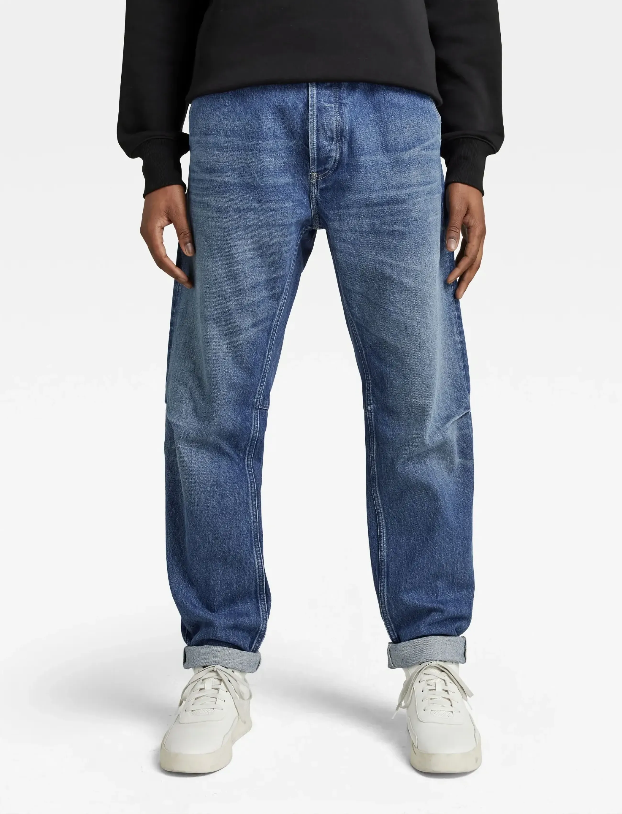 G-Star - Grip 3D Relaxed Tapered - hosen & jeans - faded harbor - 3