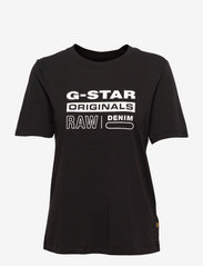 G-Star RAW - Originals label r t wmn - alhaisimmat hinnat - dk black - 0