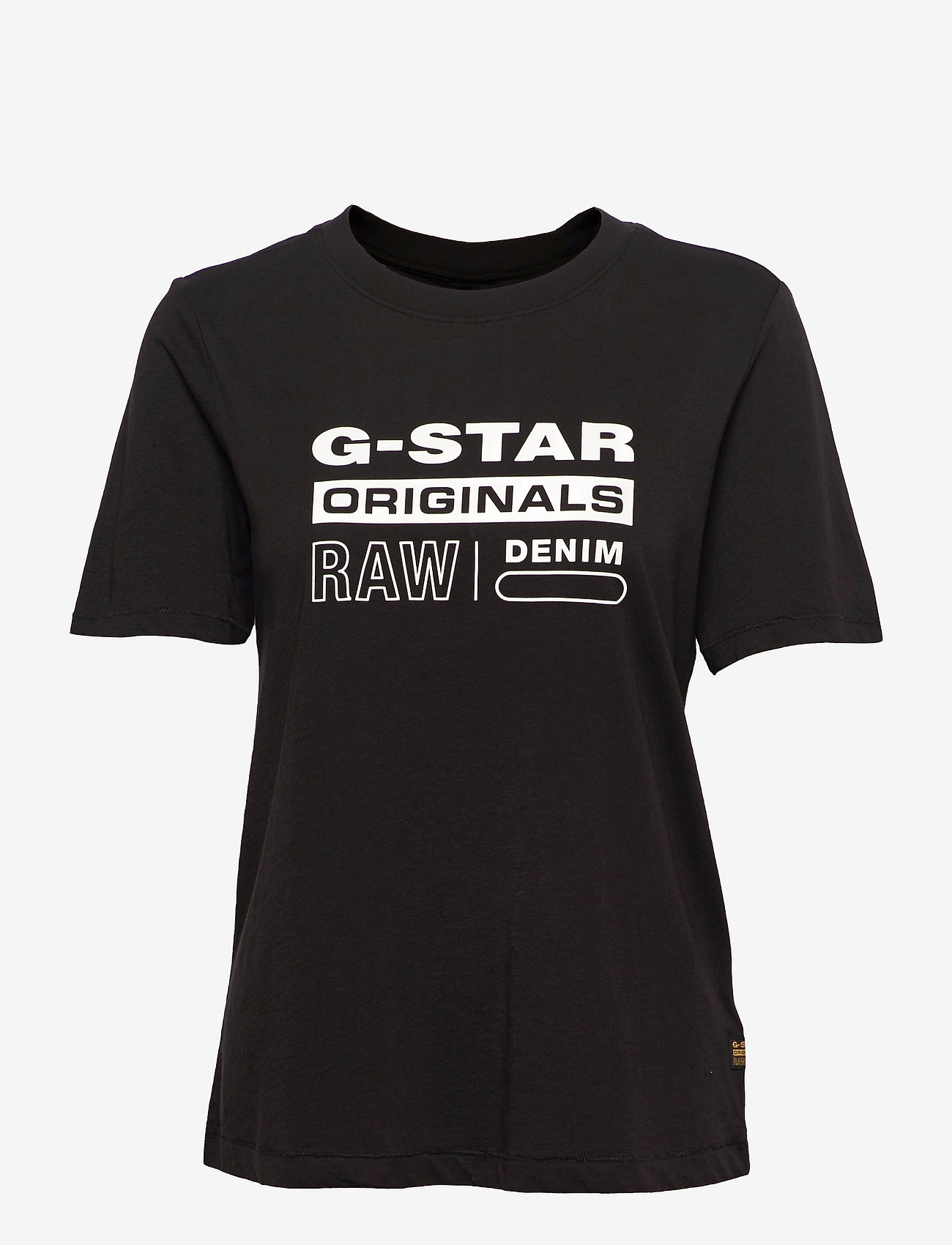 G-Star RAW - Originals label r t wmn - dk black - 0