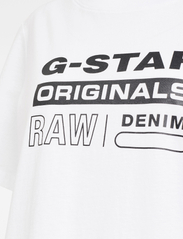 G-Star RAW - Originals label r t wmn - alhaisimmat hinnat - white - 3