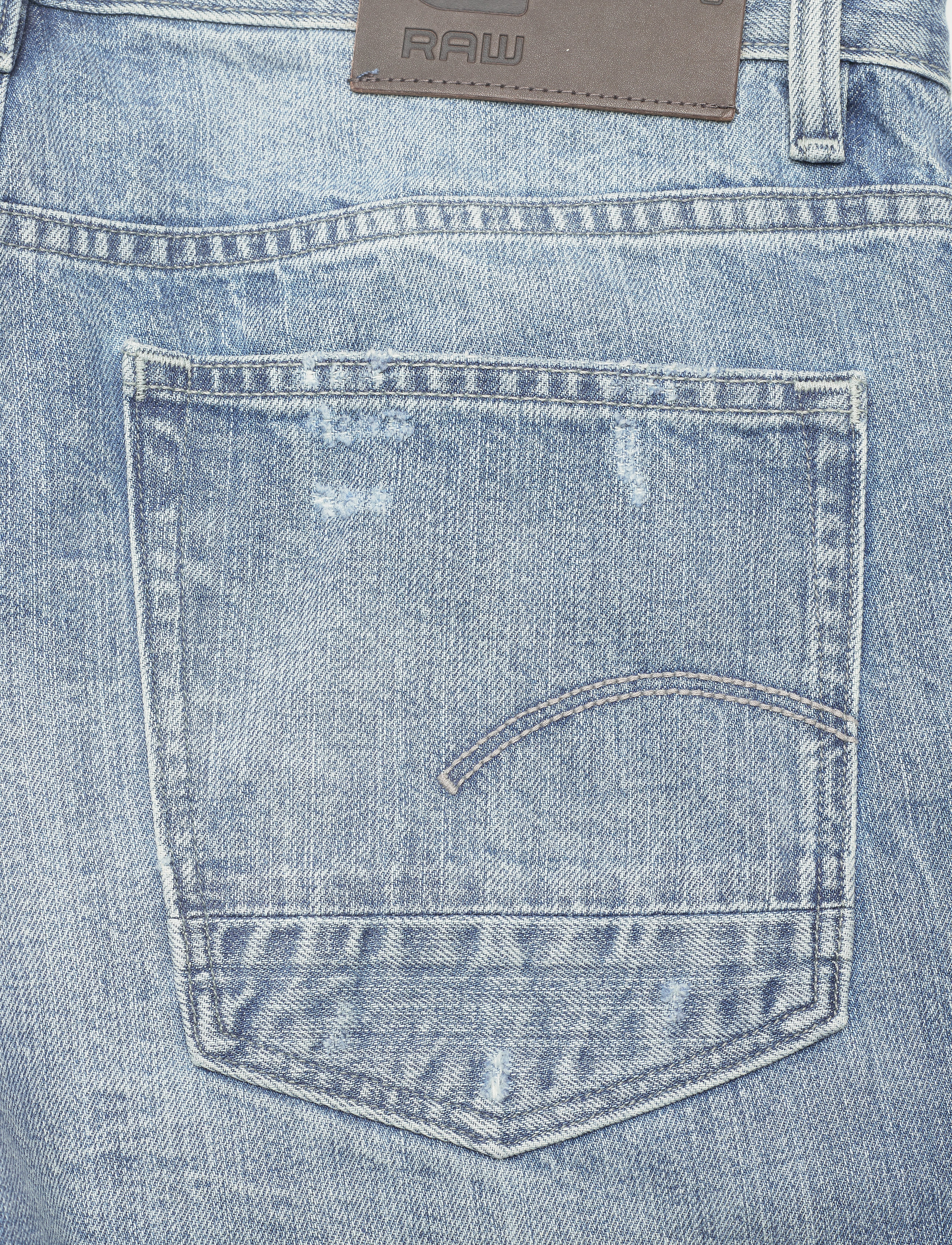 G-Star RAW - A-Staq Tapered - sun faded ice fog destroyed - 4