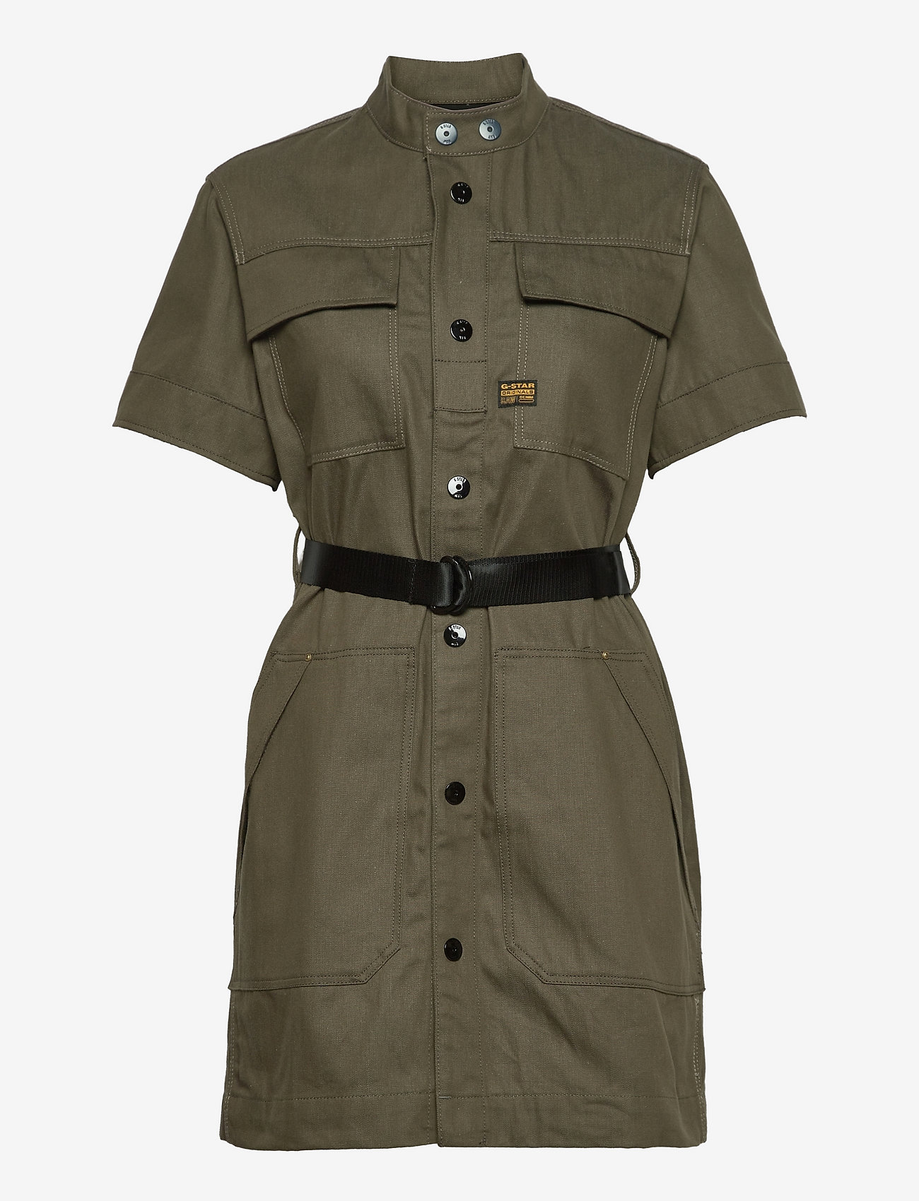 G-Star RAW - Shirt Dress Short Sleeve - raw denim - 0
