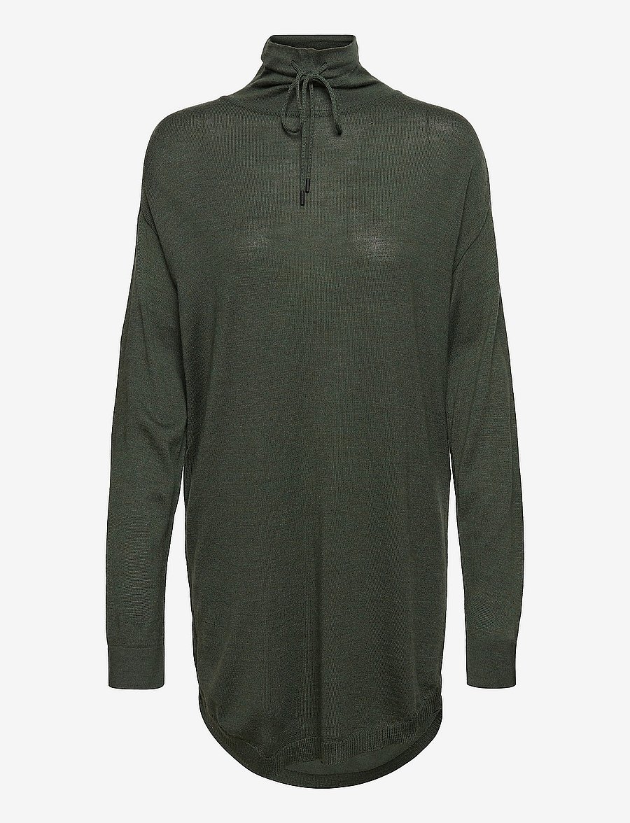 G-Star RAW - Stand up collar dress knit - combat htr - 0