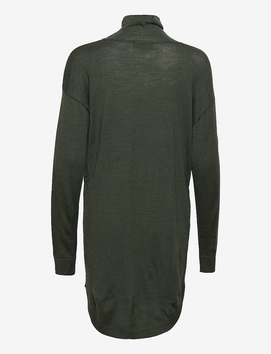 G-Star RAW - Stand up collar dress knit - combat htr - 1