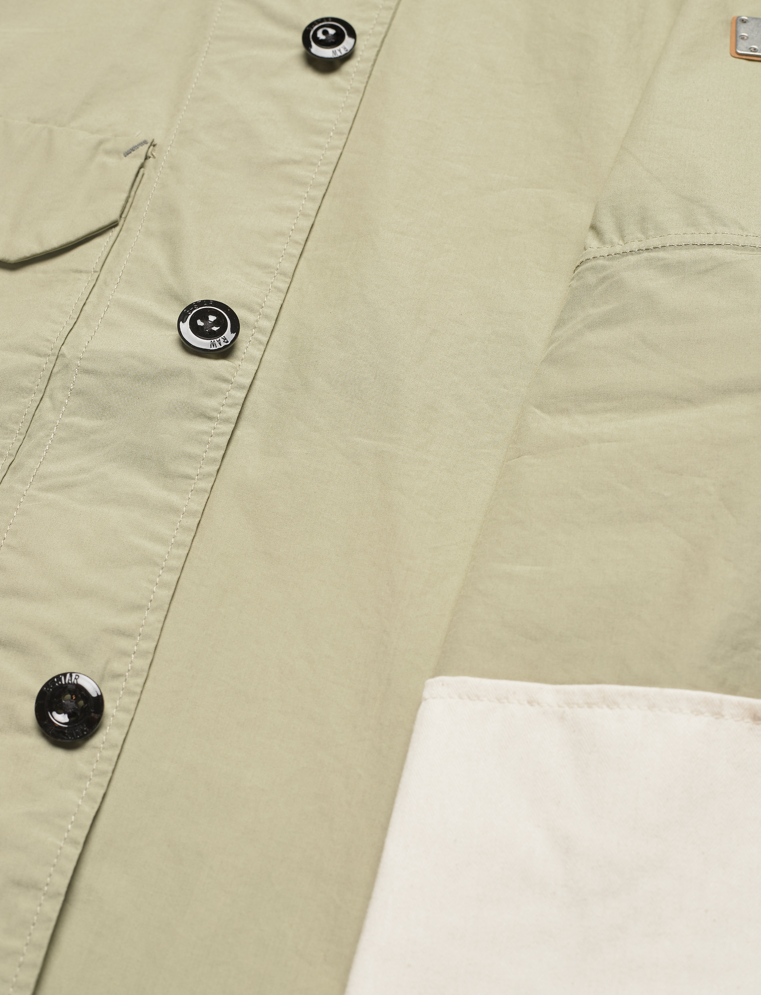 G-Star RAW - Xpo work overshirt - grege green - 4
