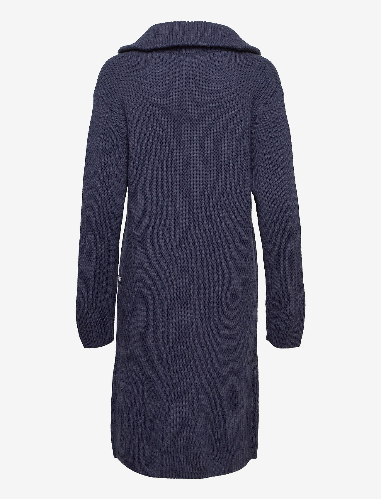 G-Star RAW - Chunky skipper dress - knitted dresses - servant blue - 1