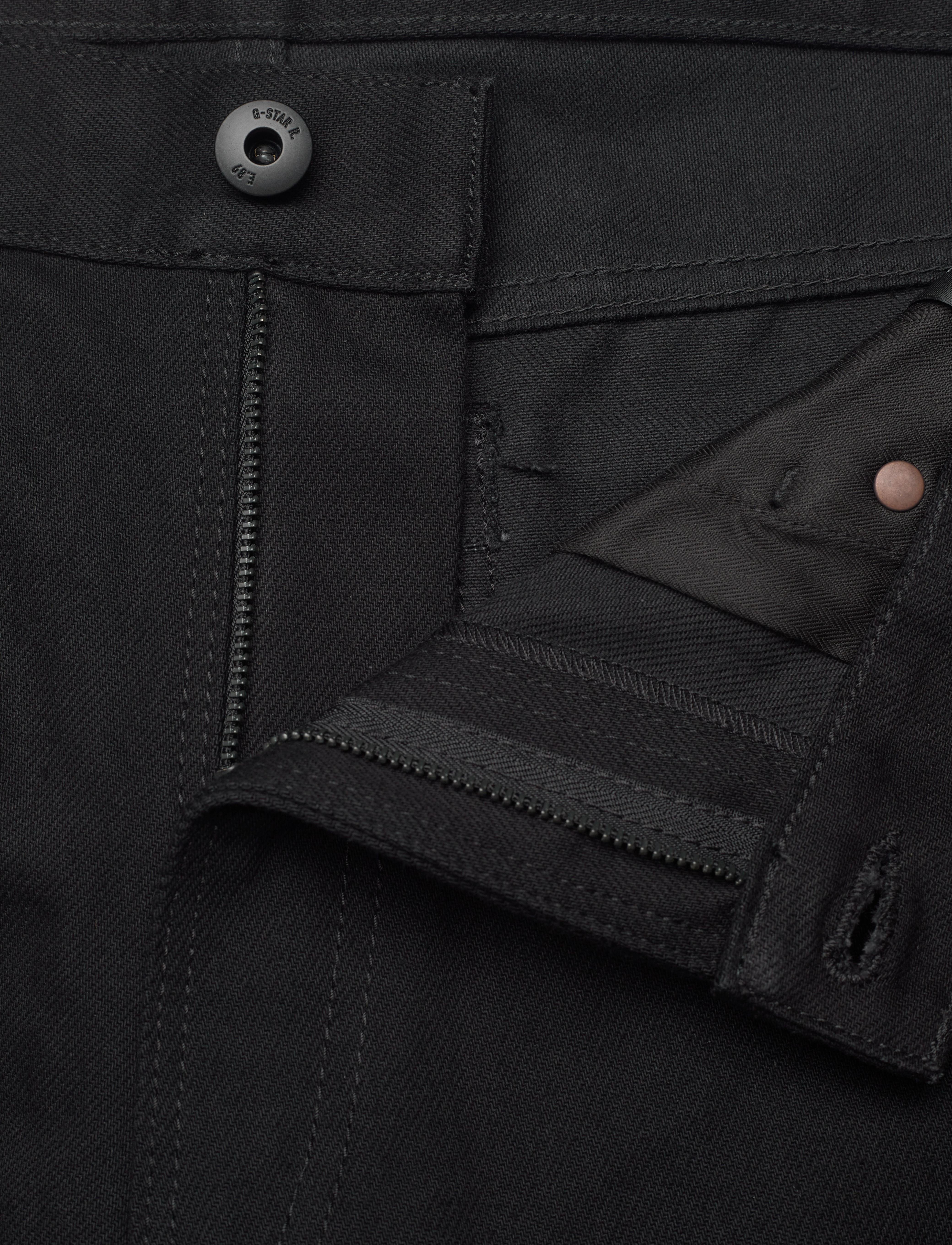 G-Star RAW - Type 49 Relaxed Straight - pitch black - 3