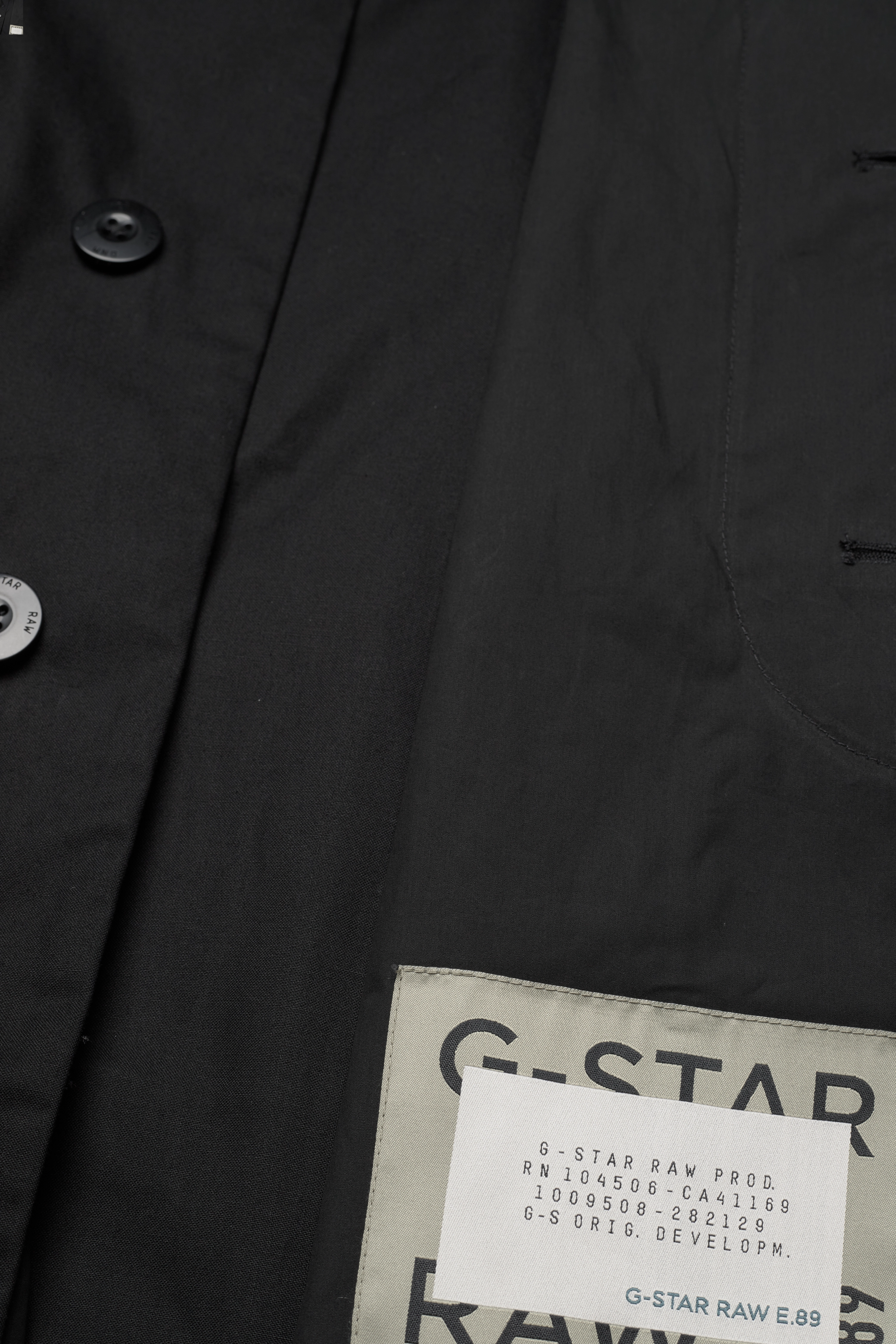 G-Star RAW - Rider trench - dk black - 4