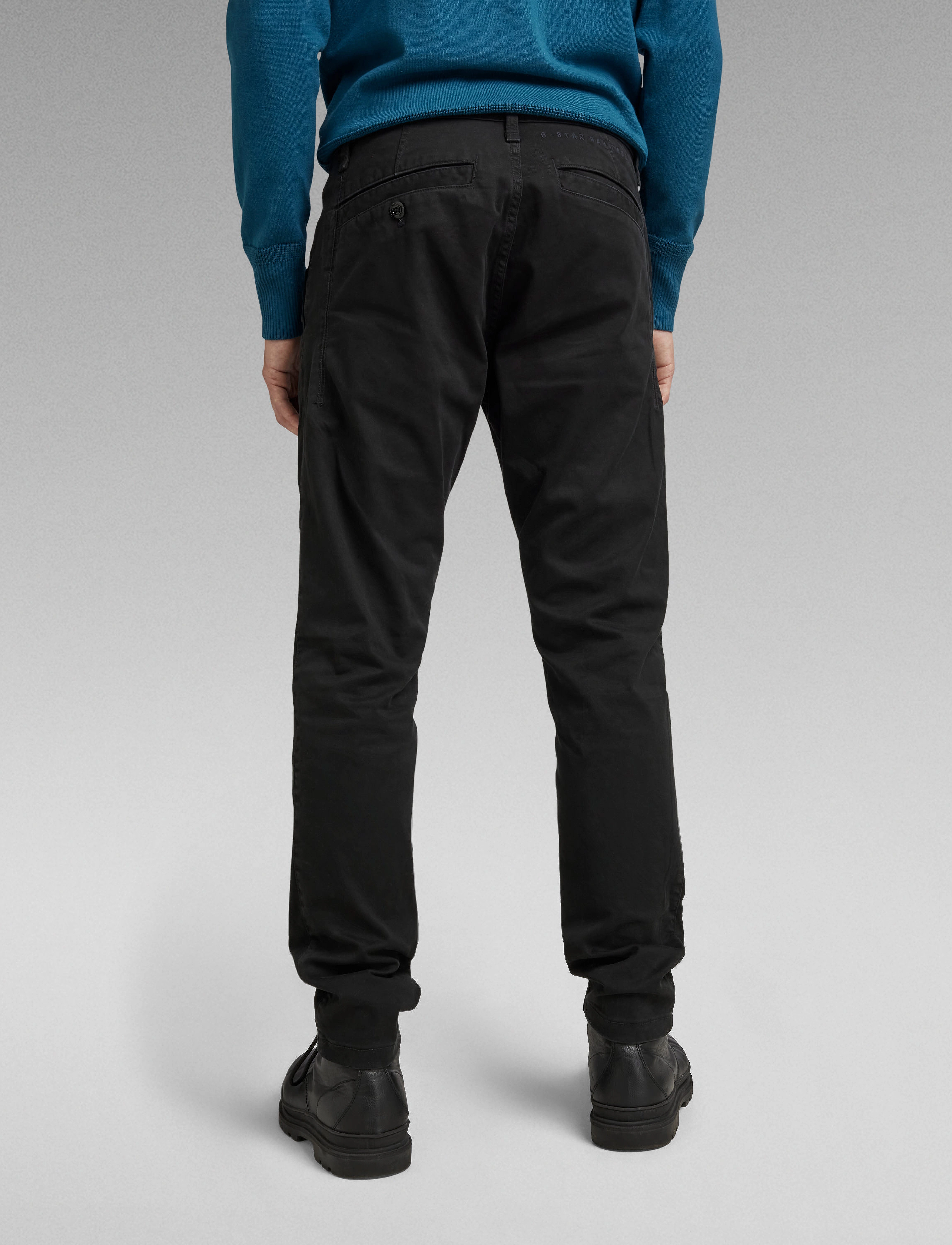 G-Star - Bronson 2.0 slim chino - chinosy - dk black - 3