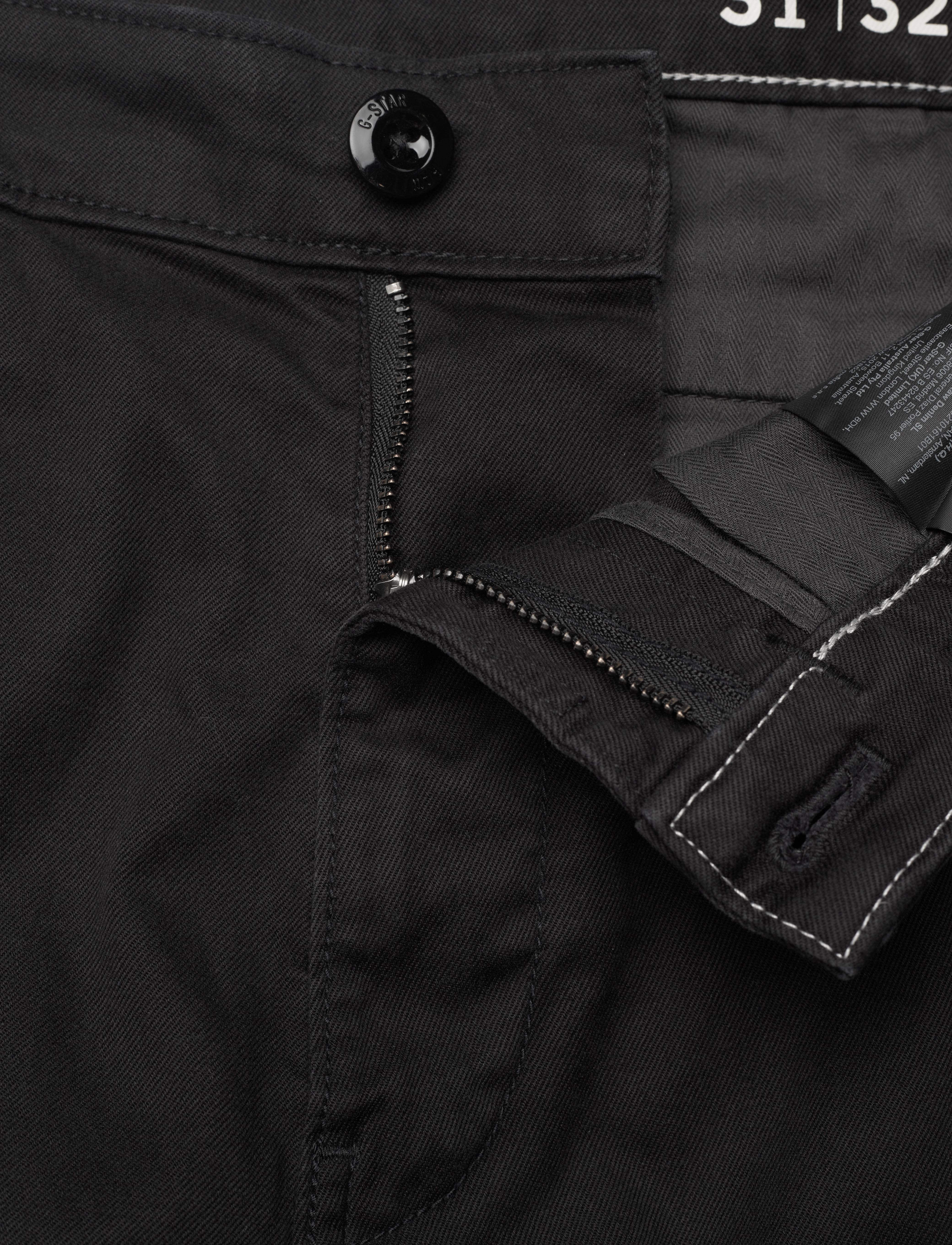 G-Star - Bronson 2.0 slim chino - chinosy - dk black - 5