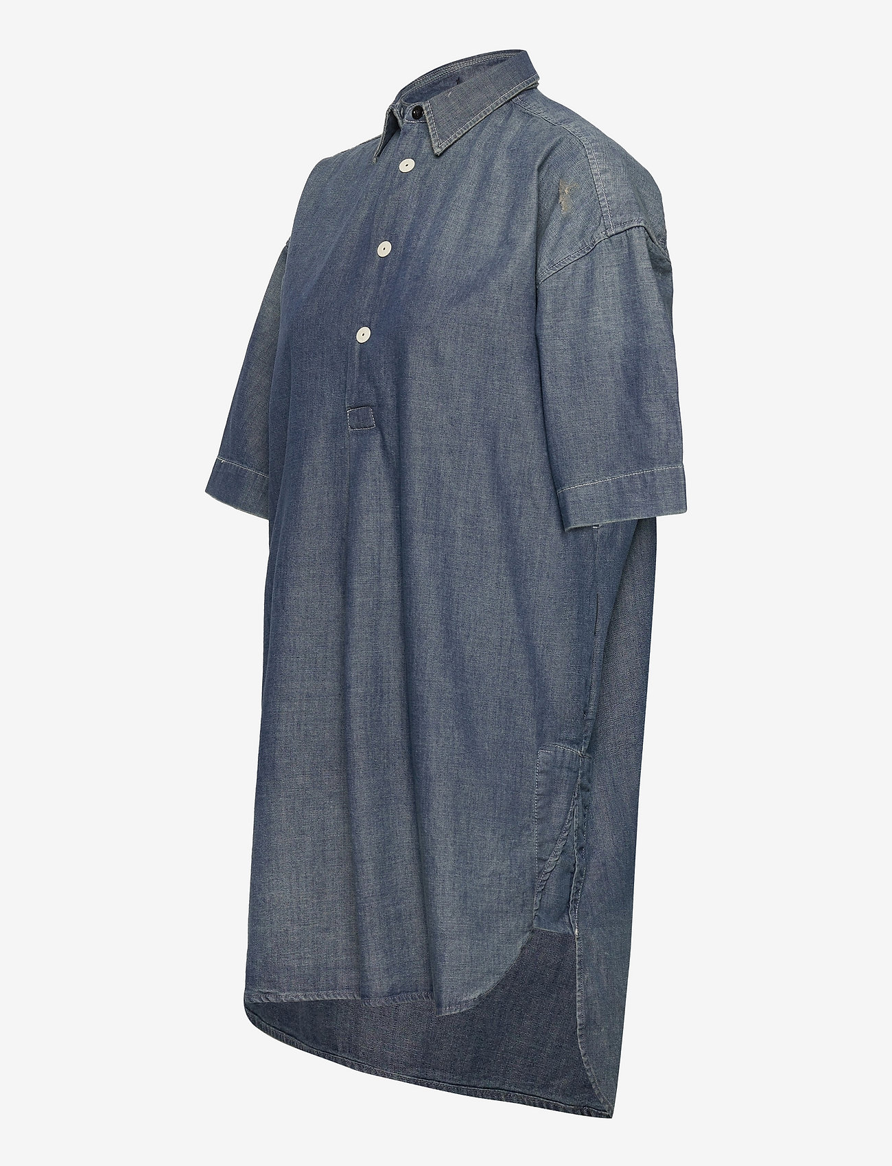 G-Star - Shirt dress ss - skjortekjoler - antic faded aegean blue - 3