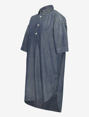 G-Star RAW - Shirt dress ss - krótkie sukienki - antic faded aegean blue - 2