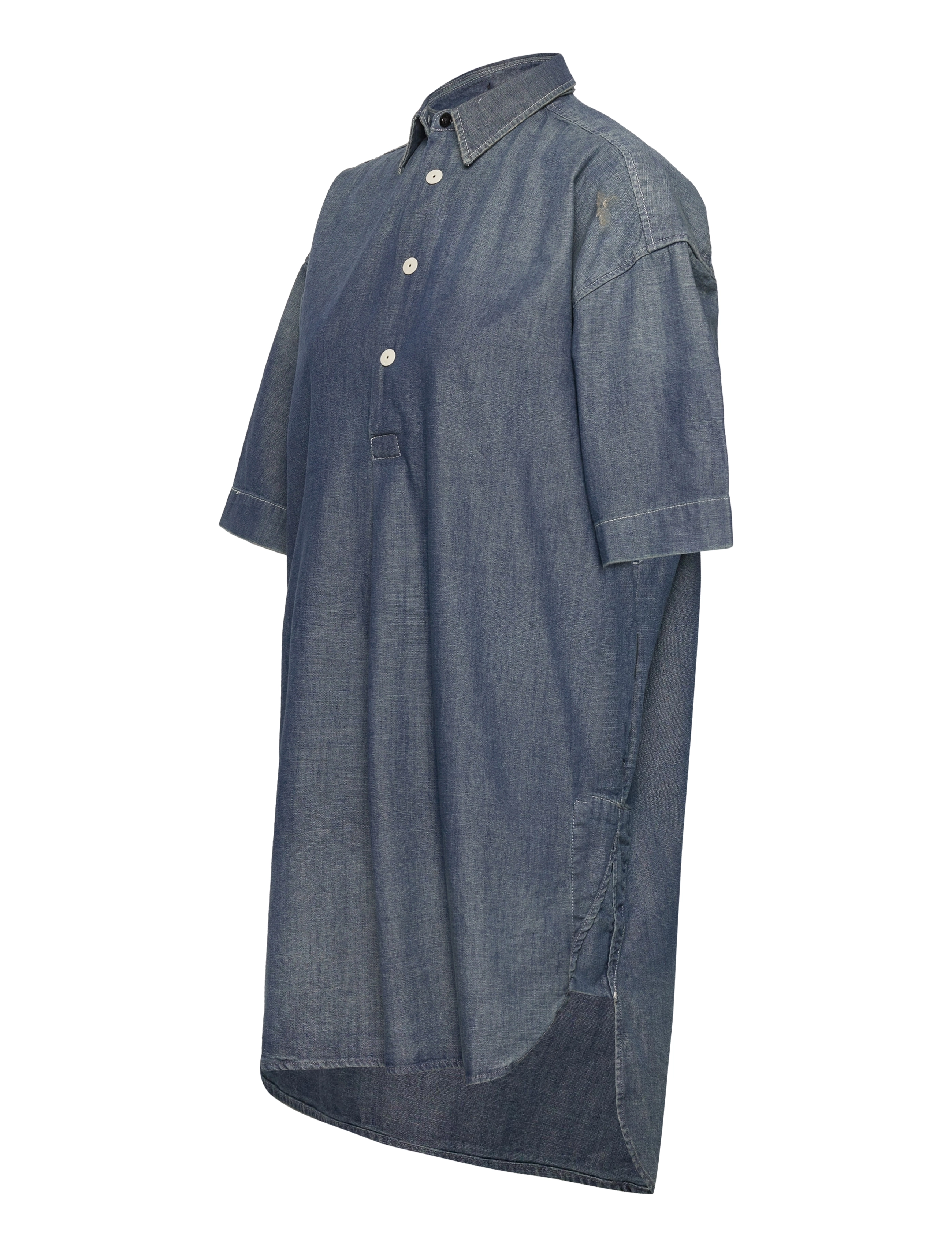 G-Star - Shirt dress ss - robes chemises - antic faded aegean blue - 3