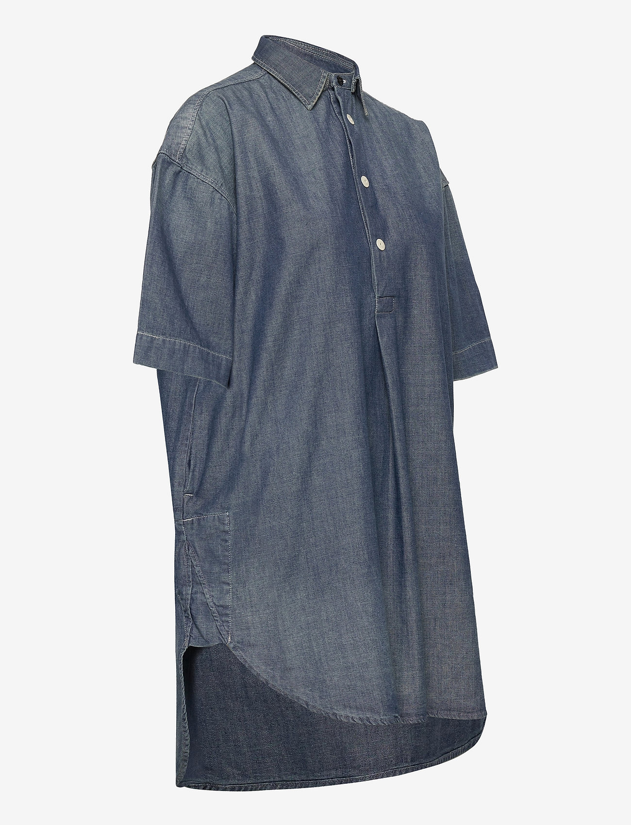 G-Star - Shirt dress ss - skjortekjoler - antic faded aegean blue - 4