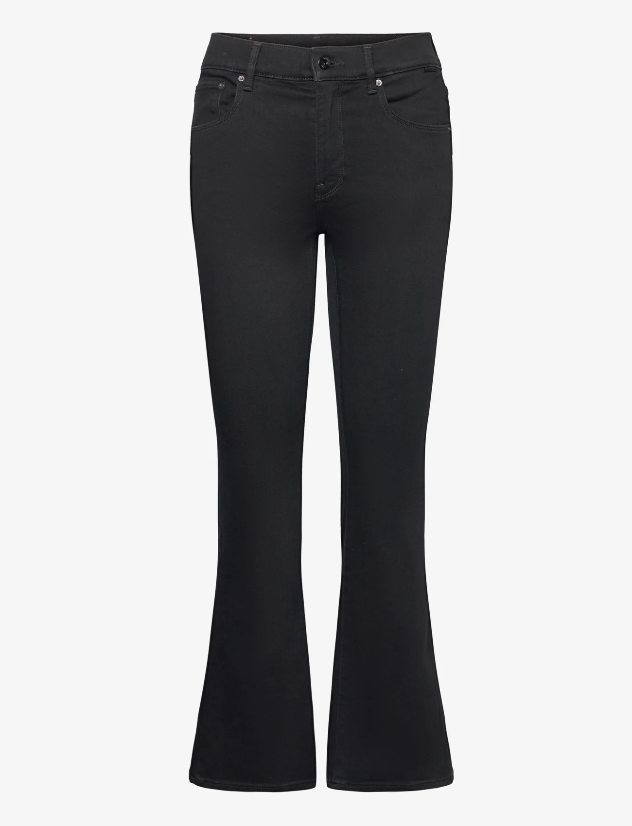 G-Star RAW - 3301 Flare Wmn - flared jeans - pitch black - 0