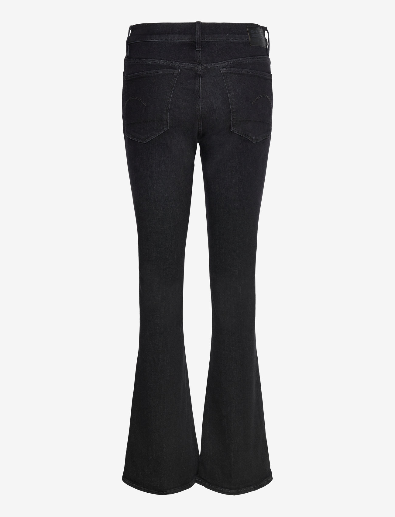 G-Star - 3301 Flare Wmn - flared jeans - worn in black vortex - 2