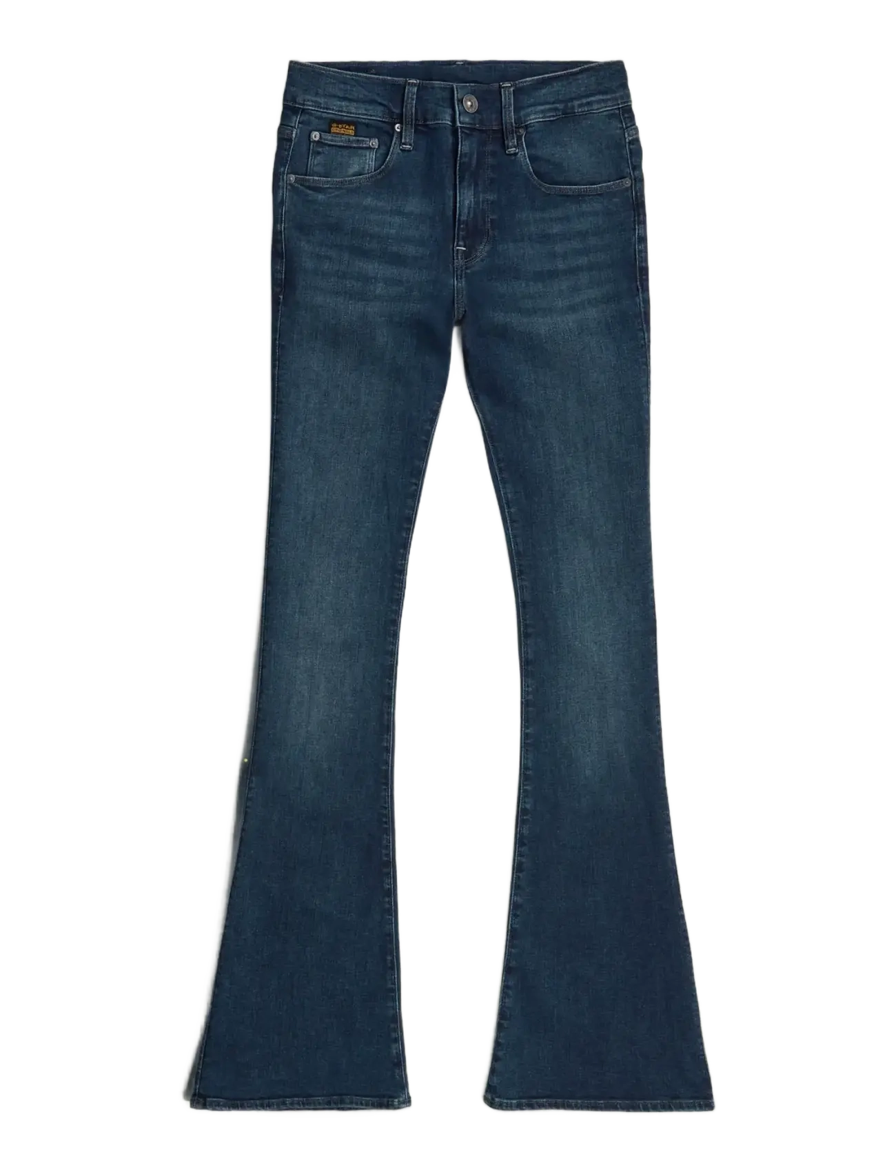 G-Star - 3301 Flare Wmn - worn in icy blue - 1