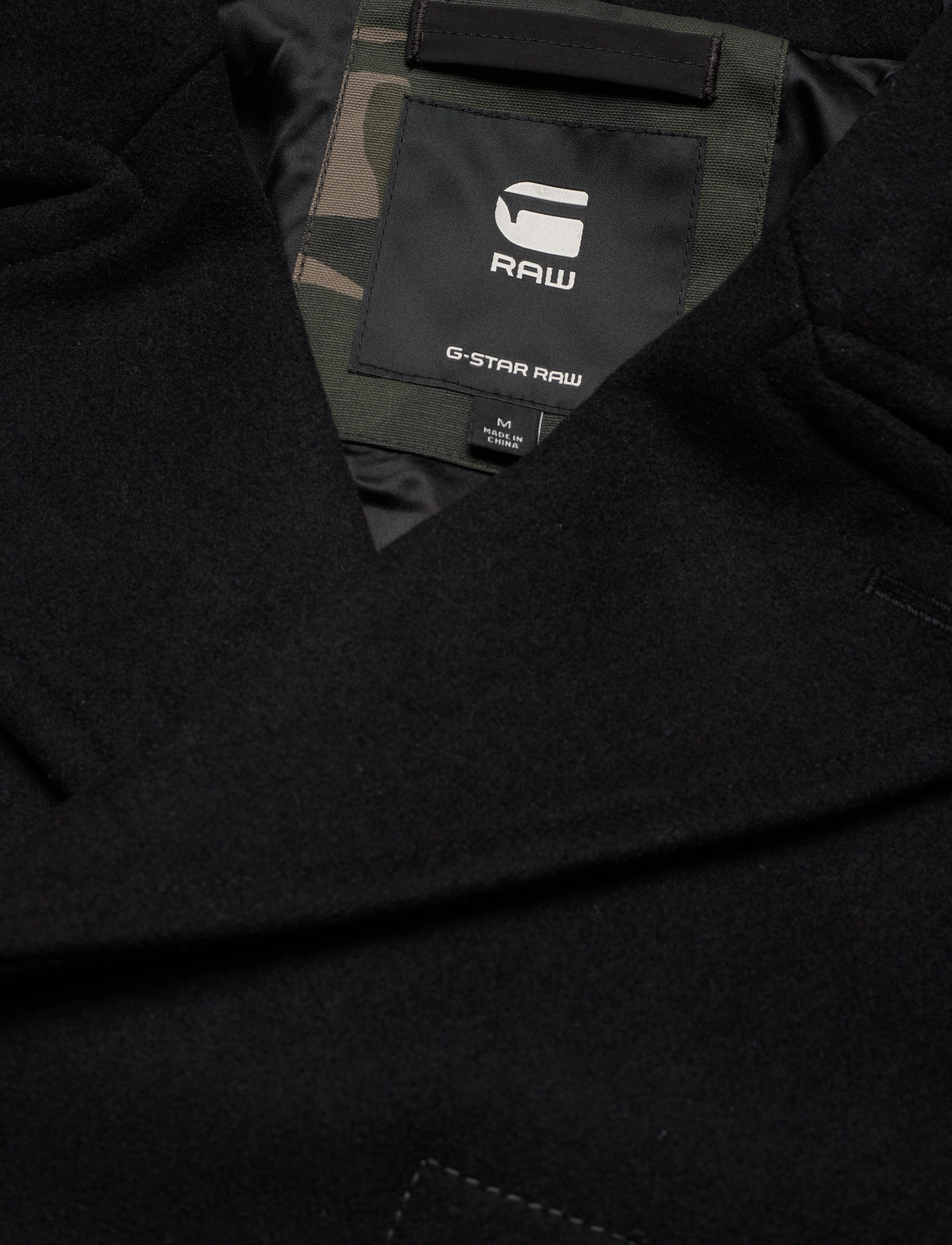 G-Star - Wool peacoat - dk black - 3
