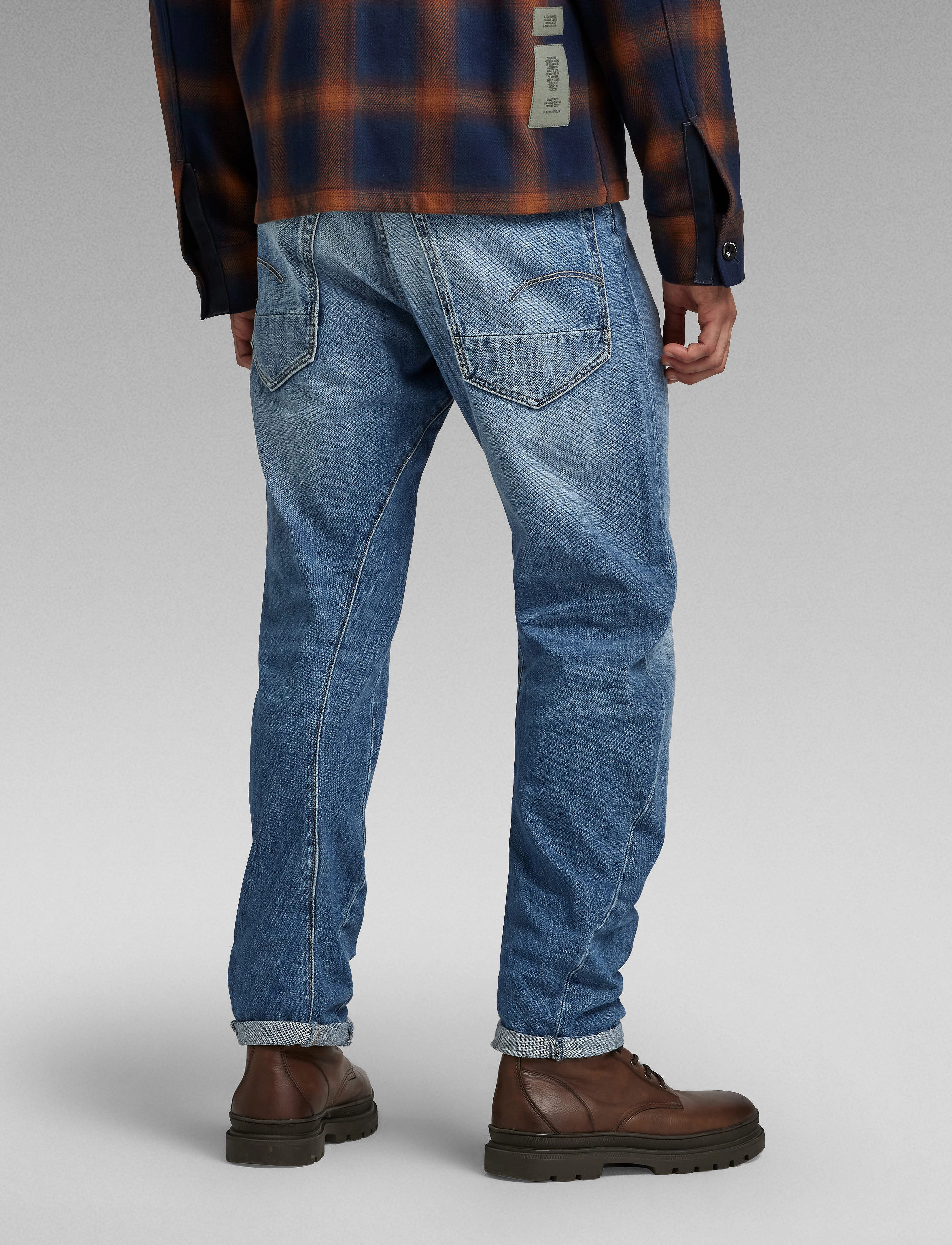 G-Star RAW - Arc 3D - antique faded blue opal - 3