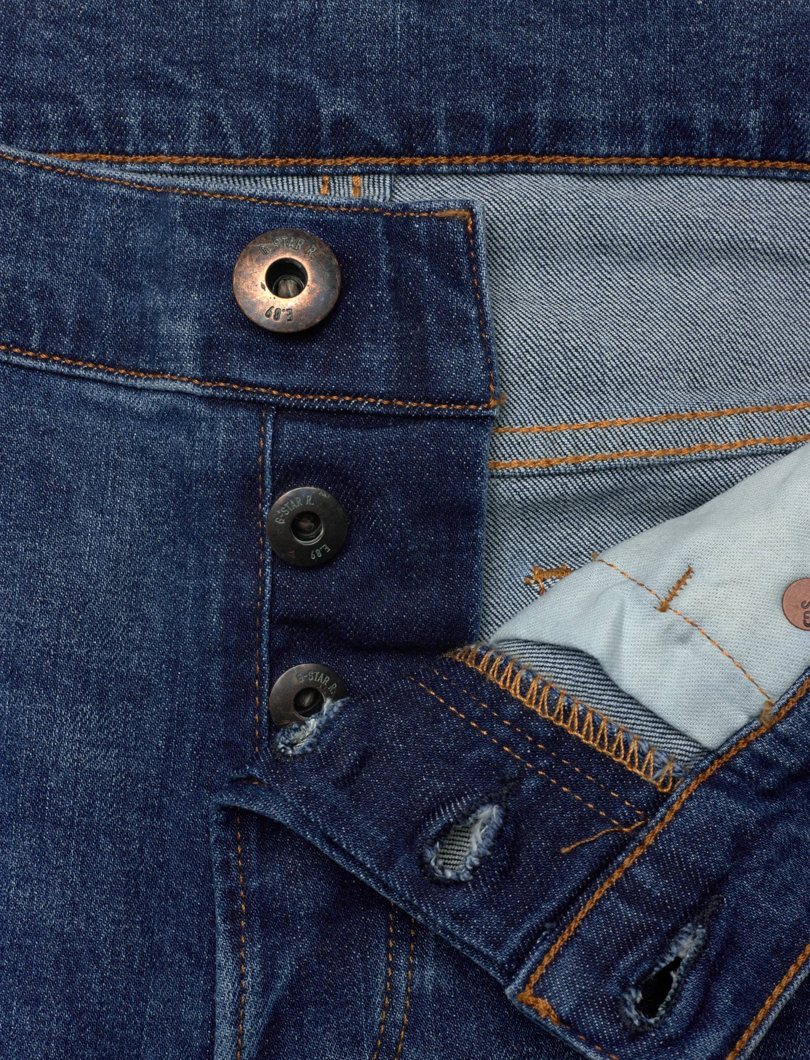 G-Star - 3301 Slim Z - housut & farkut - medium aged - 5