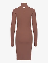 G-Star RAW - Rib slim dress wmn - midi jurken - chocolate lab - 1