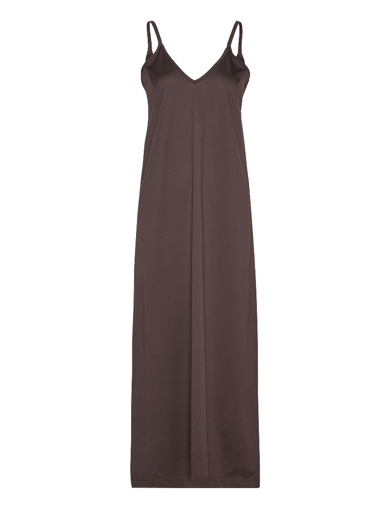 G-Star - Slip dress loose s\l wmn - slipklänningar - chocolat - 1