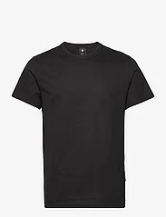 G-Star RAW - Premium base r t - kortærmede t-shirts - dk black - 0