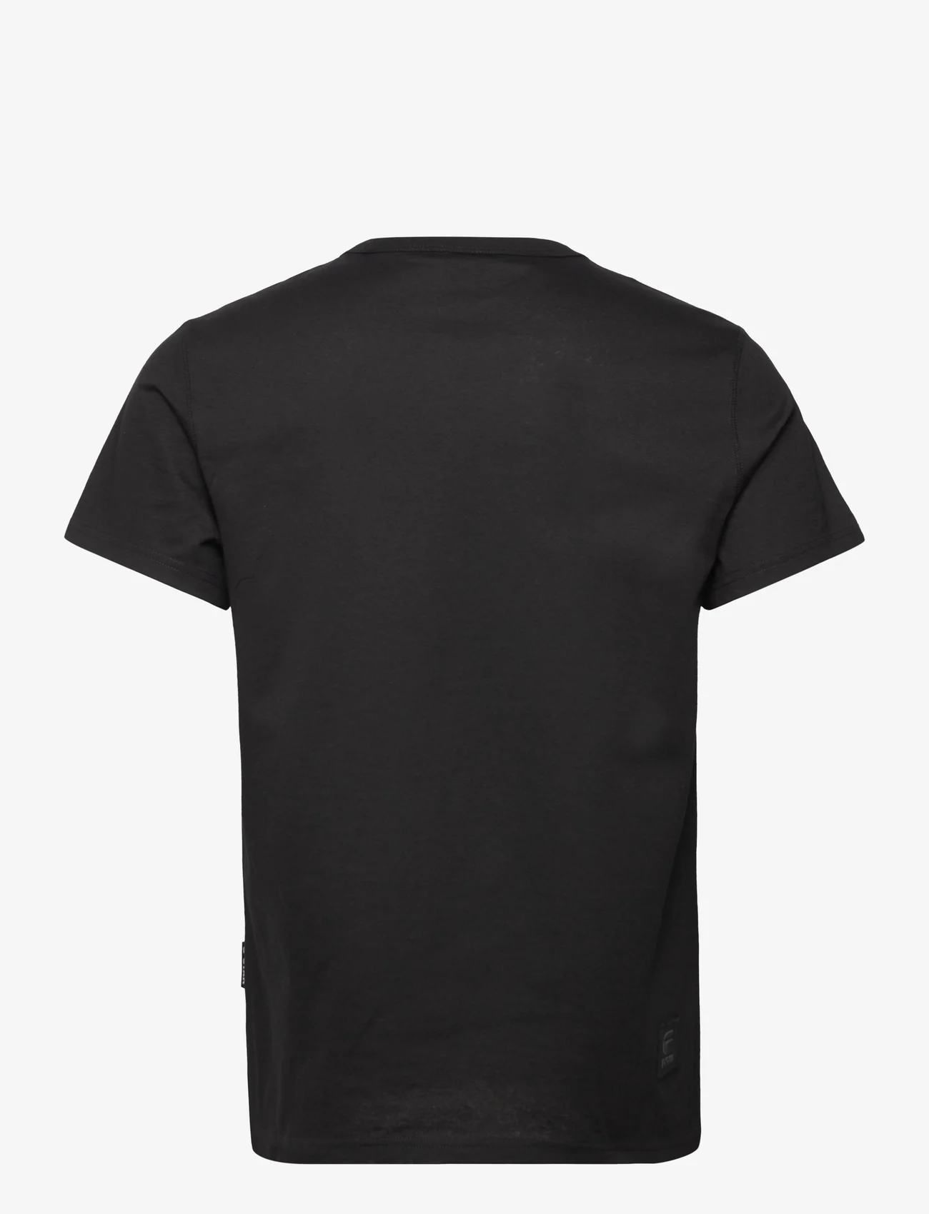 G-Star RAW - Premium base r t - kortærmede t-shirts - dk black - 1