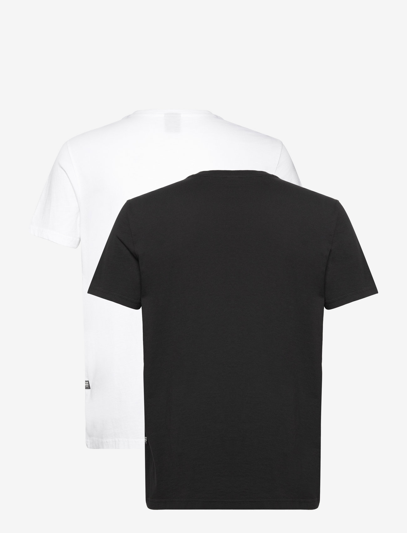G-Star RAW - Graphic 2 pack r t - dk black/white - 3