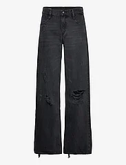 G-Star RAW - Judee Loose Wmn - vida jeans - worn in black smoke ripped - 0
