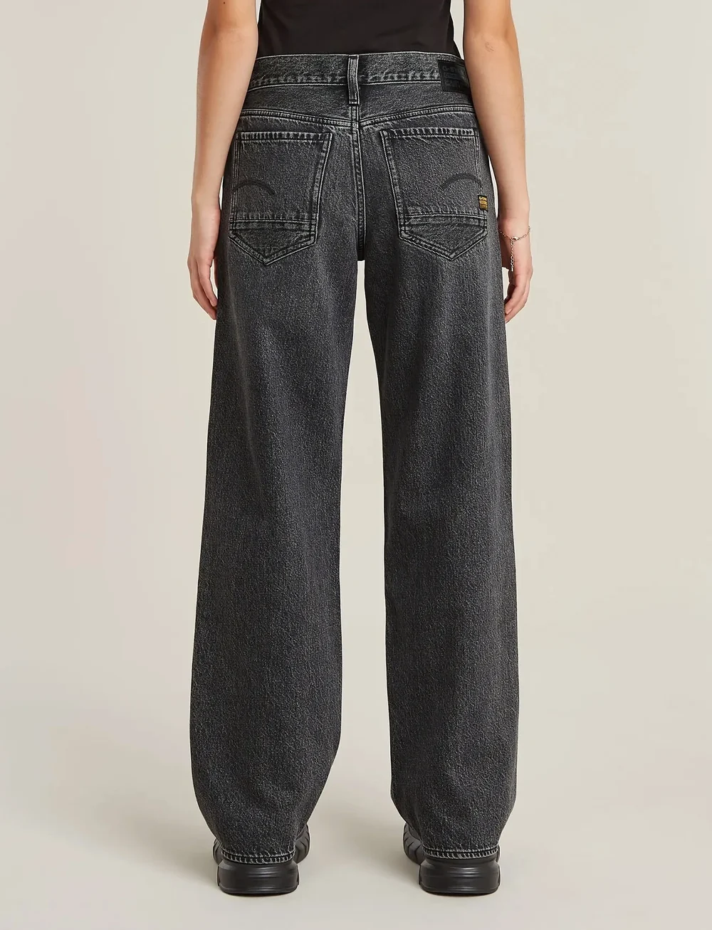 G-Star - Judee Loose Wmn - brede jeans - faded eolith grey - 1