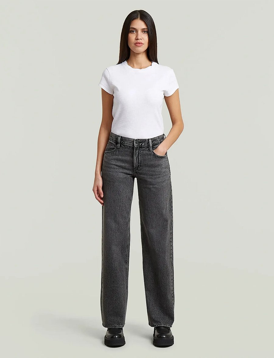 G-Star - Judee Loose Wmn - vida jeans - faded eolith grey - 3