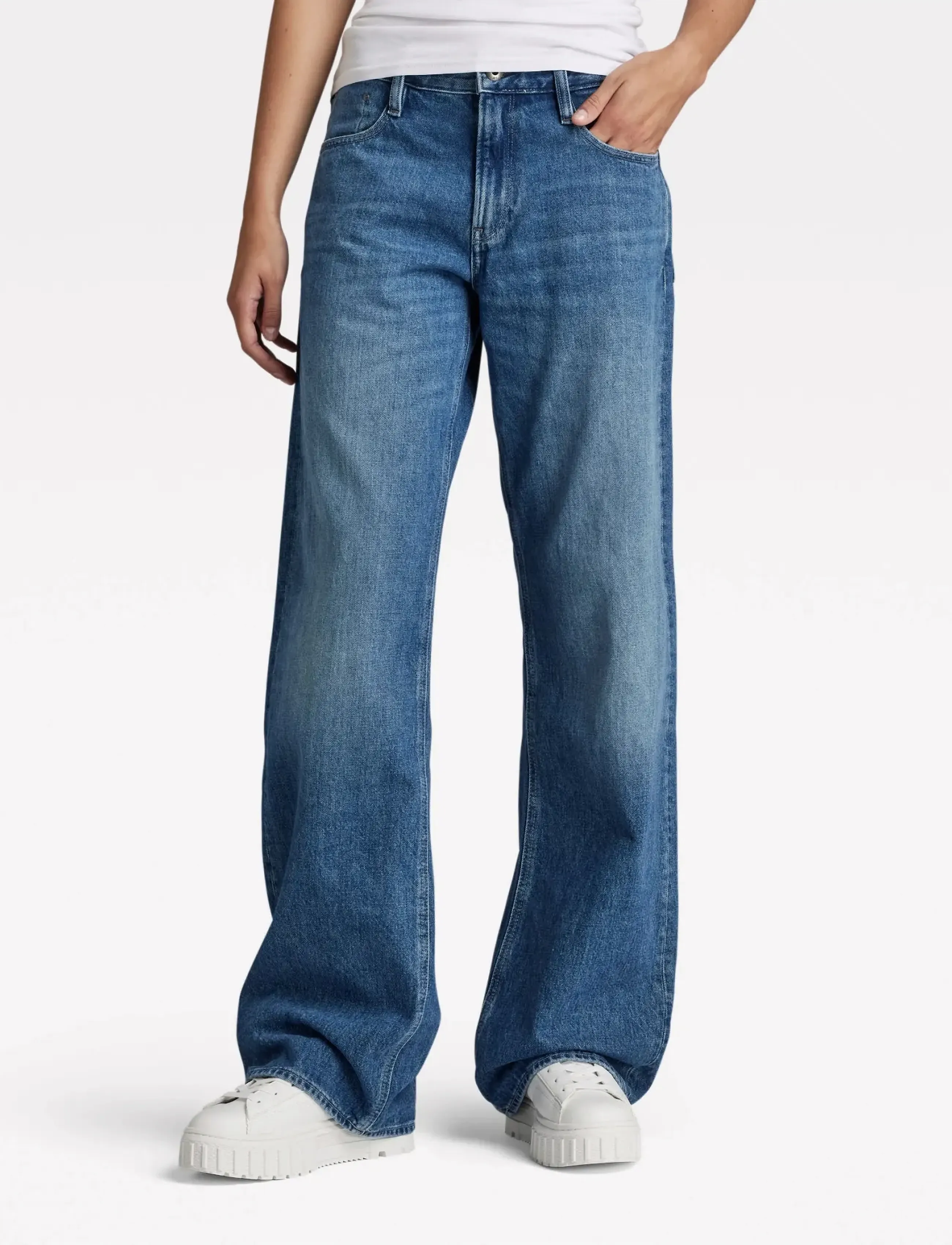 G-Star Judee Loose Wmn - Clothing - FADED HARBOR / blue