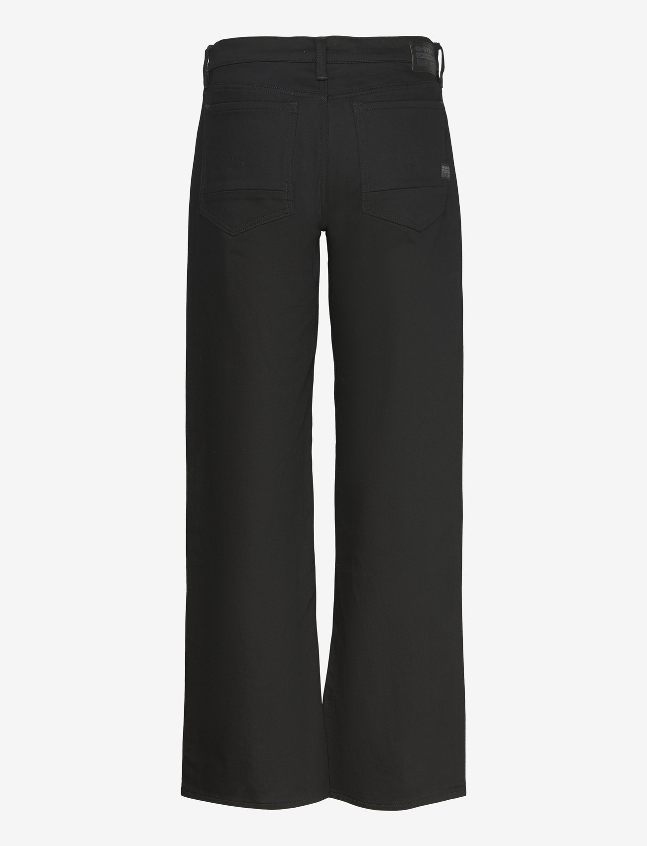 G-Star - Judee Loose Wmn - hosen mit weitem bein - pitch black - 2