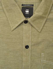 G-Star RAW - 1 pocket boxy shirt s\s - basic skjortor - avocado/milk - 2