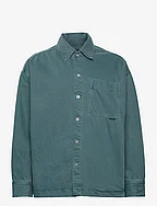Boxy Fit shirt l\s - RAINBOW FOLIAGE GREEN GD