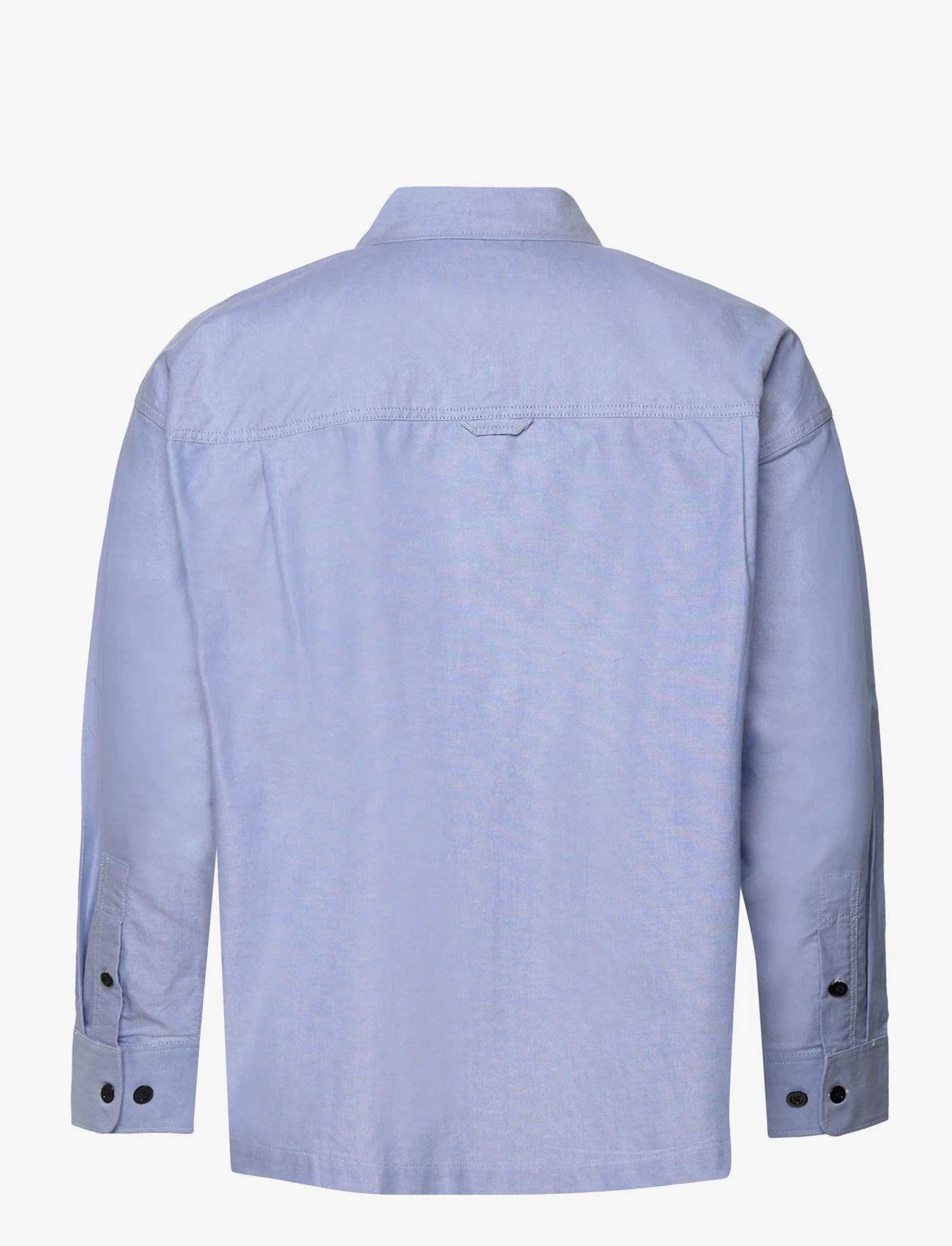 G-Star RAW - Boxy Fit shirt l\s - mænd - deep wave/white oxford - 1