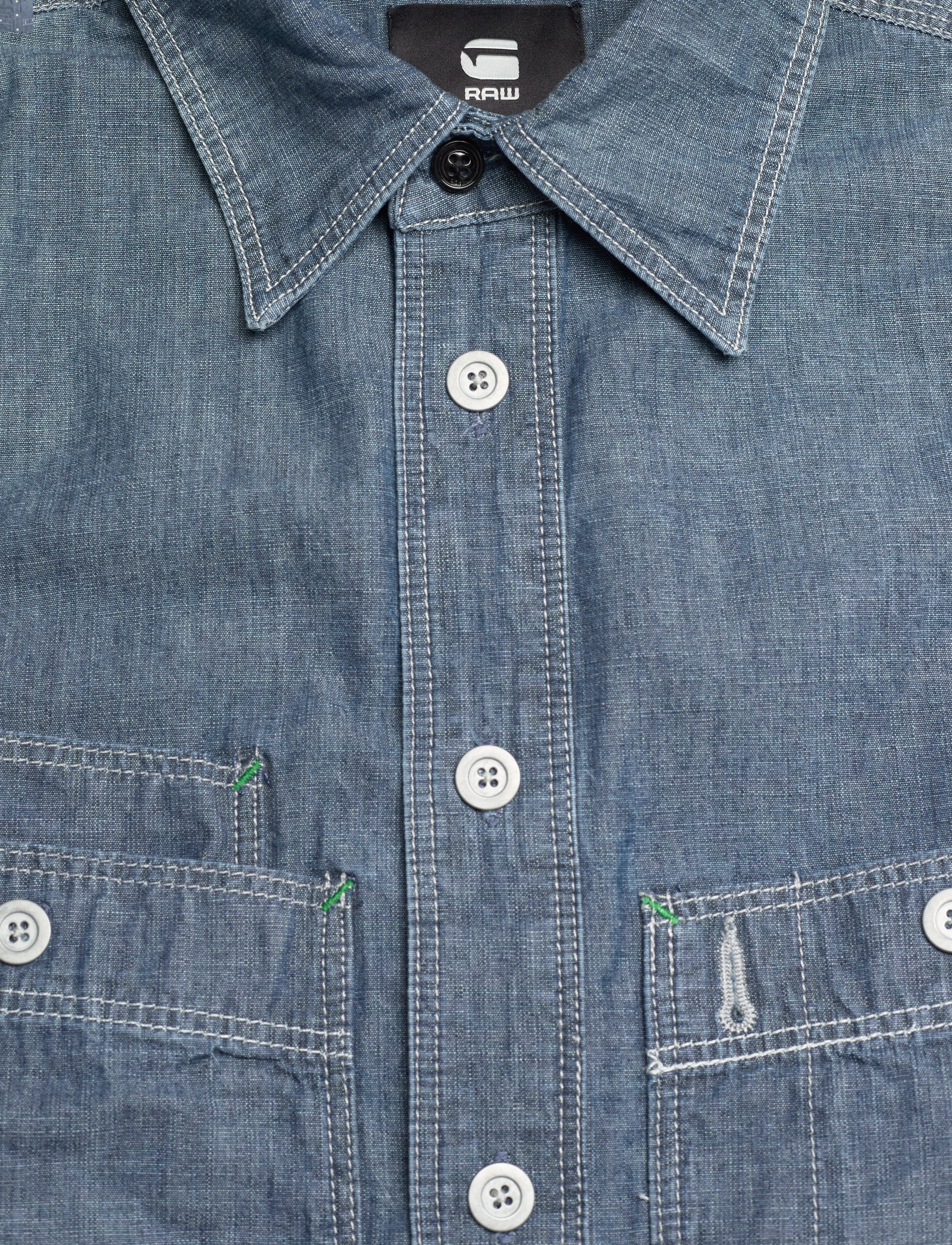 G-Star RAW - Nimes regular shirt l\s EV - faded cricket blue - 2