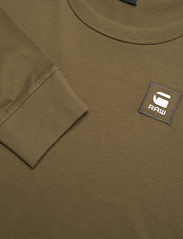 G-Star RAW - Premium base r t l\s - långärmade t-shirts - dark olive - 2