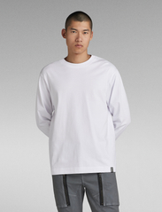 G-Star RAW - Essential loose r t l\s - laisvalaikio marškinėliai - white - 2