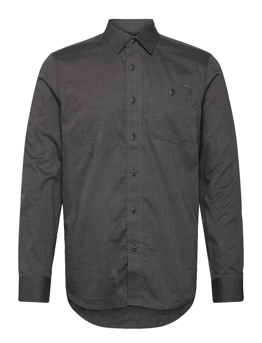 G-Star - Bristum 2.0 Slim Shirt l\s - overshirts - keian/dk legion blue oxford - 0