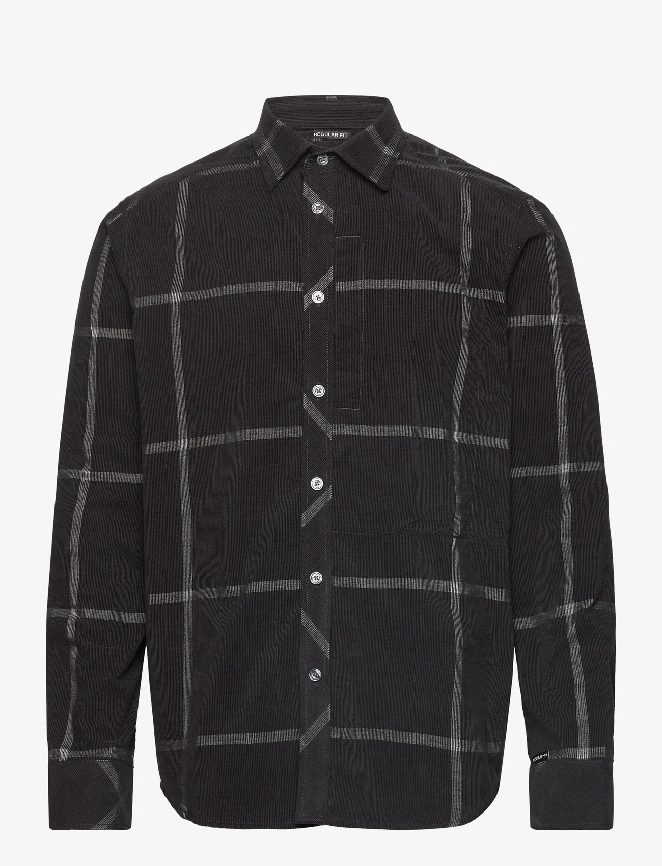 G-Star RAW - Stalt 2.0 Regular Shirt l\s - checkered shirts - dk black louis check - 0