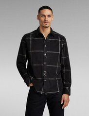 G-Star RAW - Stalt 2.0 Regular Shirt l\s - checkered shirts - dk black louis check - 2