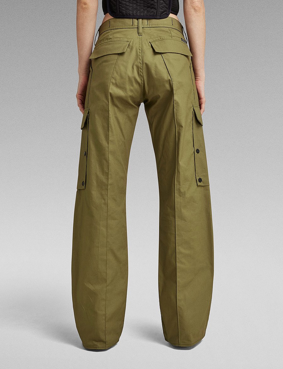 G-Star - Judee Cargo wmn - cargo pants - dark olive - 3