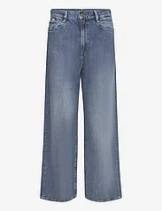 G-Star RAW - Deck 2.0 High Loose Wmn - jeans met wijde pijpen - faded everglade - 0