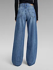 G-Star RAW - Deck 2.0 High Loose Wmn - jeans met wijde pijpen - faded everglade - 3