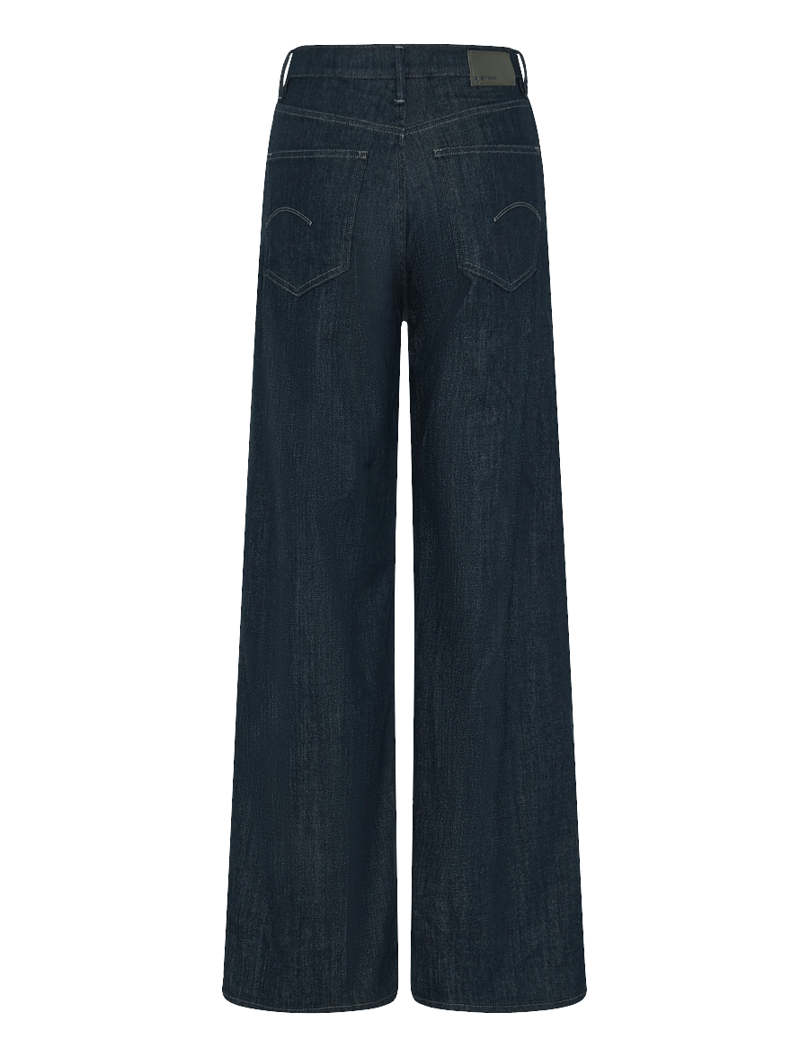 G-Star - Deck 2.0 High Loose Wmn - brede jeans - neo raw denim - 2