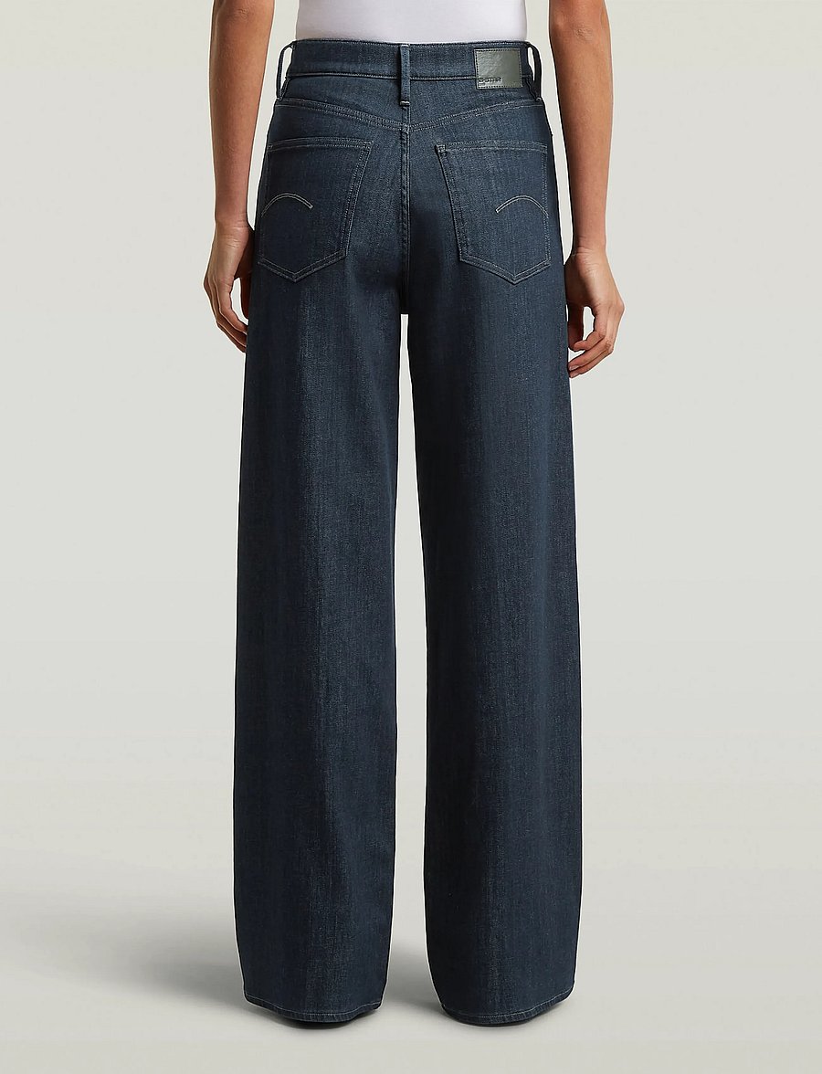 G-Star - Deck 2.0 High Loose Wmn - brede jeans - neo raw denim - 3